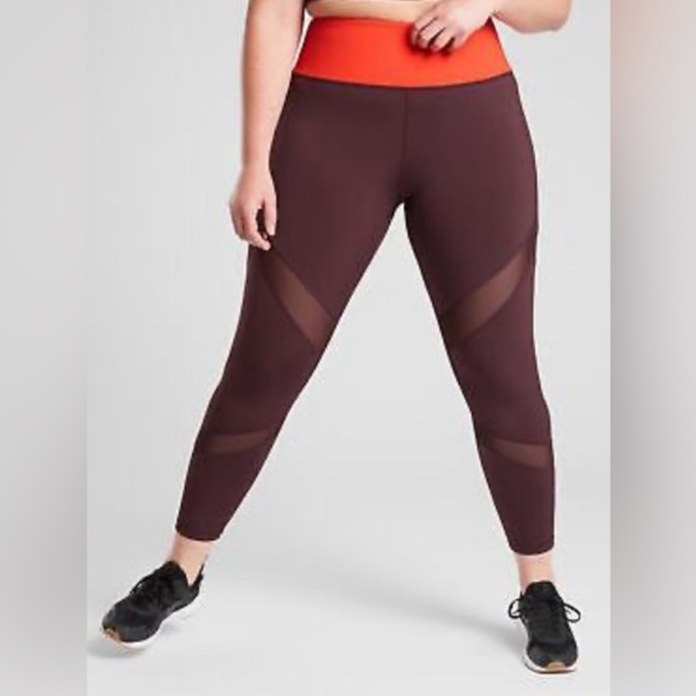 Athleta TENACITY 7/8 TIGHT IN POWERLIFT size 2x‎ new*